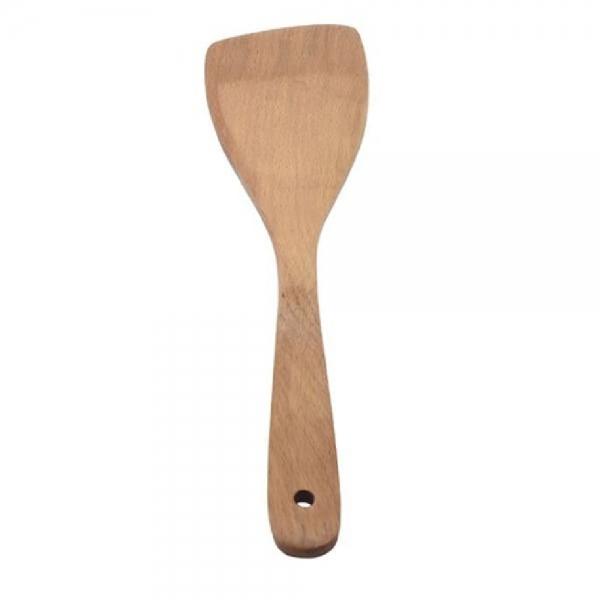 원목 뒤집개 뒤지개 사선 생선 부침 뒤집게 대 32cm