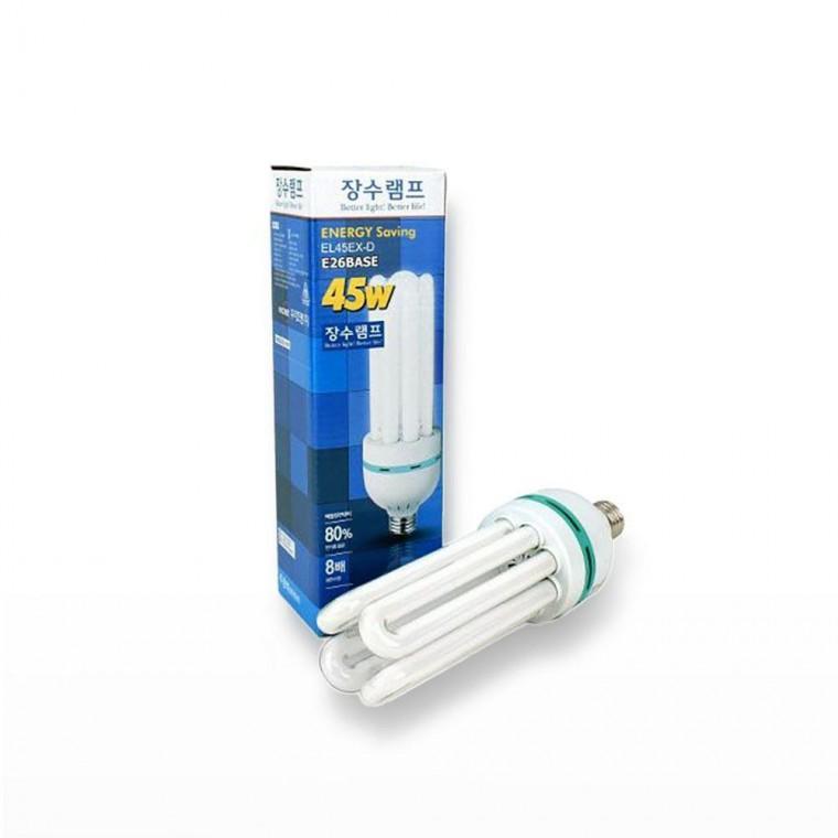 파티등 장수 고와트 삼파장전구색 45W-D 화장