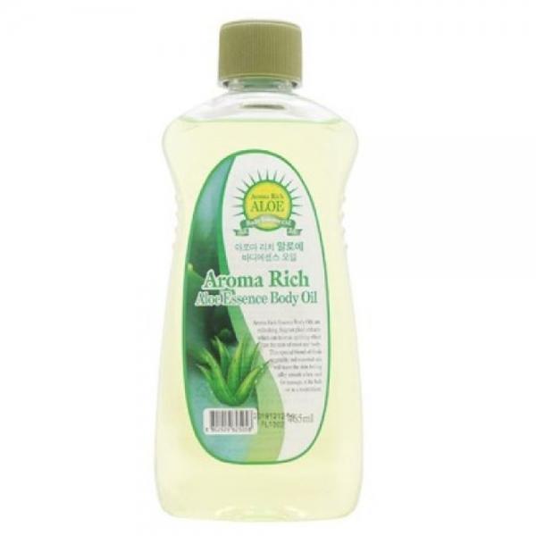 아로마리치 바디오일 알로에 바디 에센스 오일 465ml