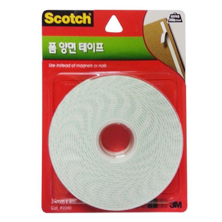 소품부착 폼 양면테이프(24mmx4m)2240 스카치 3M