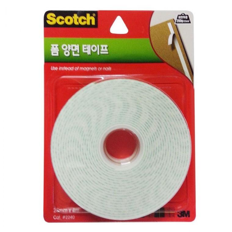 소품부착 폼 양면테이프(24mmx4m)2240 스카치 3M