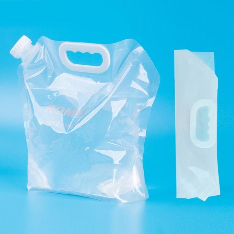 물통 비상석유통 5L 휴대용 여행용 약수통 워터백