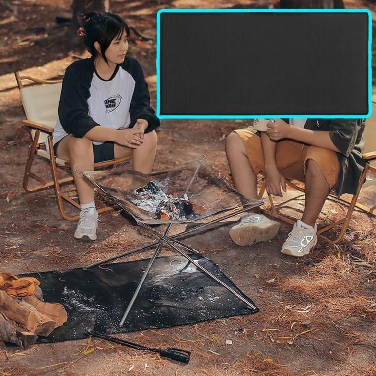 XL 캠프파이어 방열 차박 시트 불멍 방염 캠핑 매트