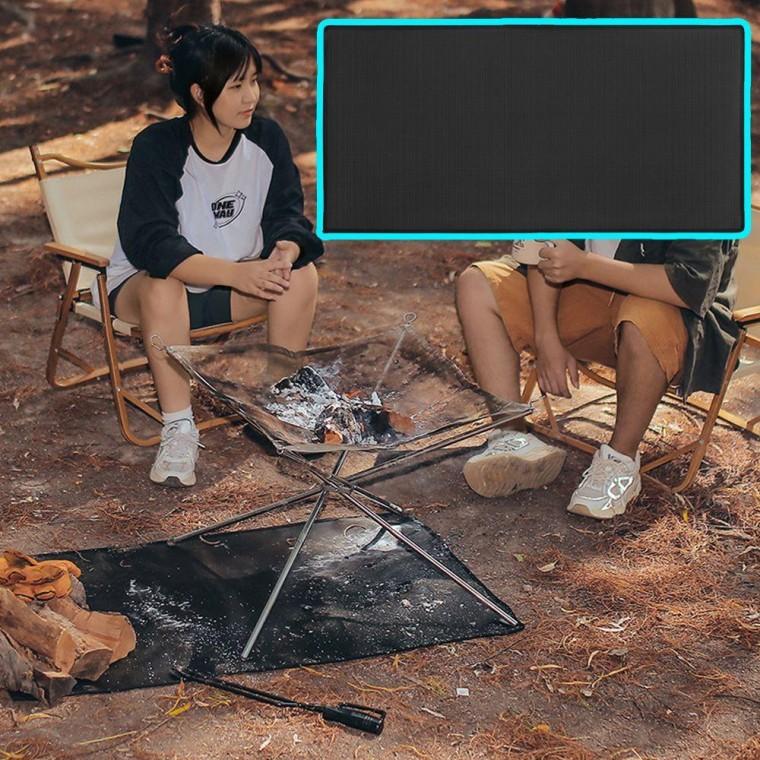 XL 캠프파이어 방열 차박 시트 불멍 방염 캠핑 매트