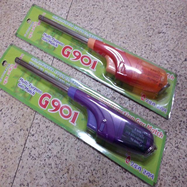 촛불점화 G901 불총 가스점화기 일회용라이터 착탈식