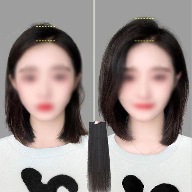 피스 25CM 가발 헤어 볼륨 정수리 부분가발 뽕