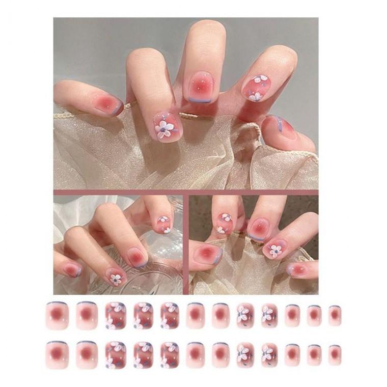 손톱아트 네일스티커 모음 24pcs 반복가능 패치