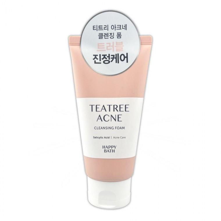 해피바스 클렌징폼 150g 아크네 티트리