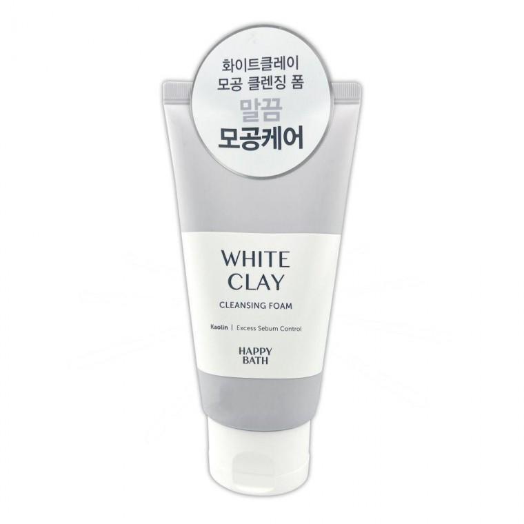 모공 클렌징 해피바스 폼 150g 화이트클레이