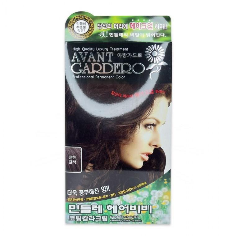 칼라크림 민들레 아방가드로 진한갈색150g-O 헤어코팅