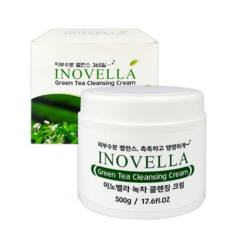 500g 클렌징 바이탈라이징 크림 이노벨라 녹차