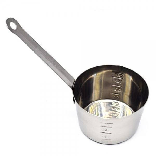 국산 스텐 계량컵 제빵 계량컵 비커 용량컵 200ml 롱