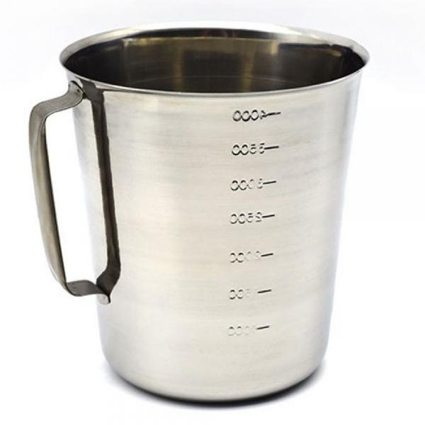 국산 스텐 계량컵 제빵 계량컵 비커 용량컵 4000cc