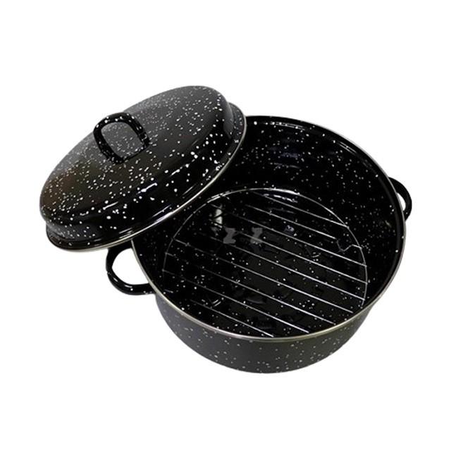 직화구이냄비 26cm 군고구마 군밤 구이 양수냄비 직화냄비 직화구이 범랑제 고구마솥 군옥수수