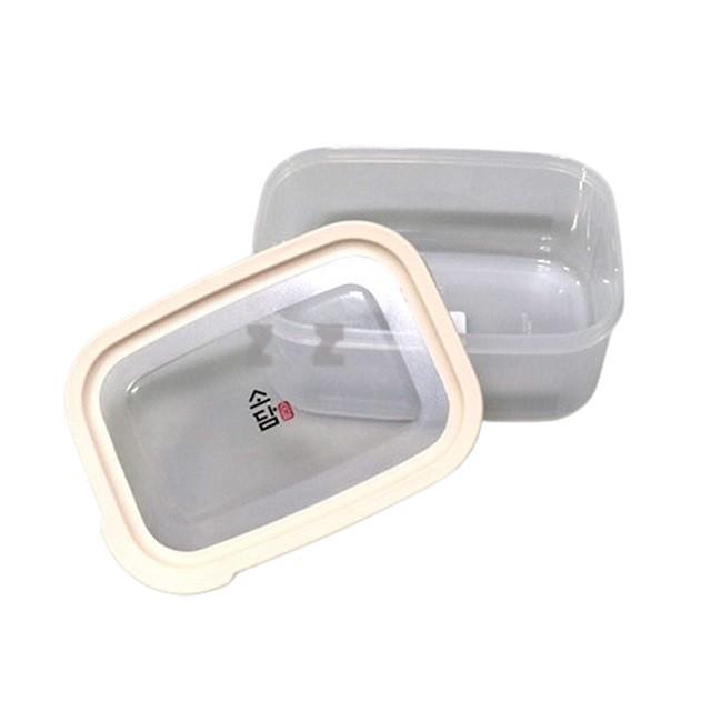 직사각 밀폐 반찬통 1300ml 5호 전자렌지가능 보관통 반찬통 플라스틱반찬동 냉장고반찬통 밀폐용기