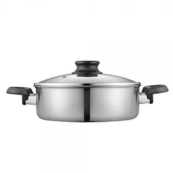 풍년 인덕션 전골냄비 가정 찌게 냄비 스텐 3중 22cm