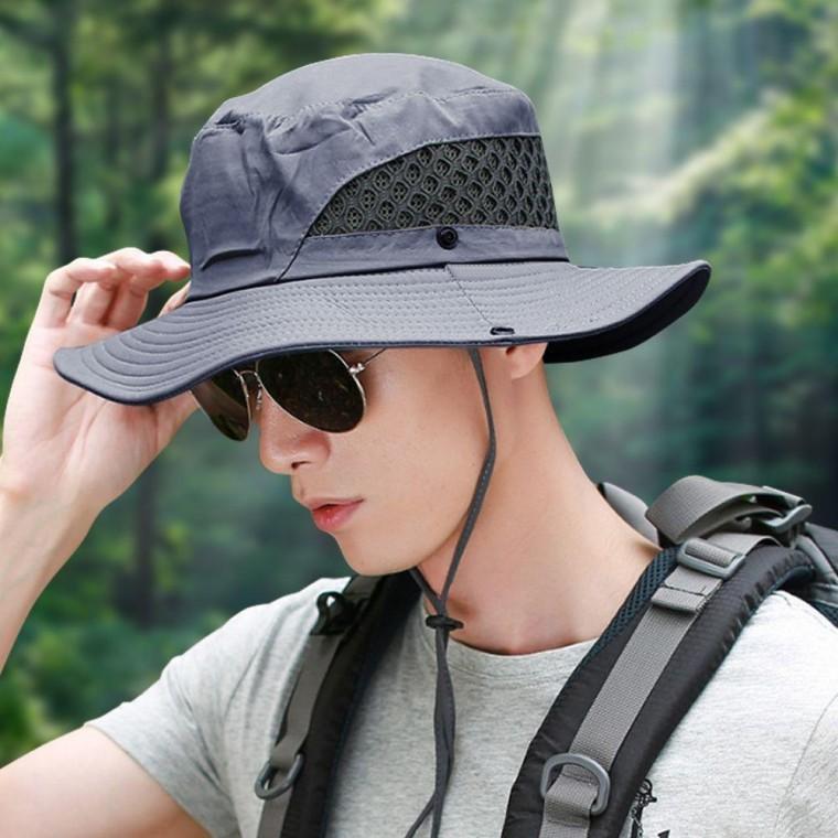 메쉬 여름 사하라캡 남성 차광모자 햇볕가리개 작업모