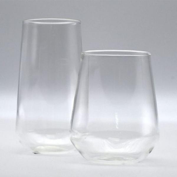 마카 유리컵 내열유리 물컵 음료컵 쥬스잔 무지 470ml