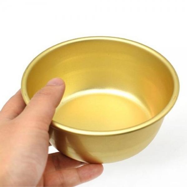 양은 막걸리잔 동동주 탁주 노란 술잔 사발 중 12.5cm