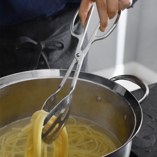 키친아트 샐러드 집게 스텐 식당 뷔페 요리집게 245mm