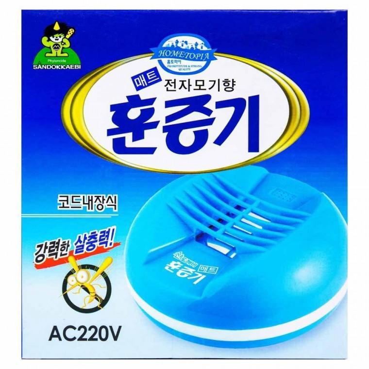 산도개비 매트 전자 모기향 훈증기 코드 내장식