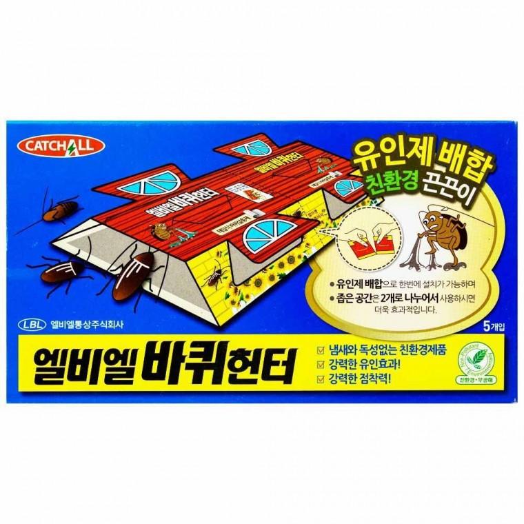 엘비엘 바퀴 헌터 5개입-(좋은환경 끈끈이) 5개묶음