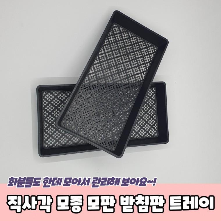JPA 직사각 모종 모판 받침판 트레이