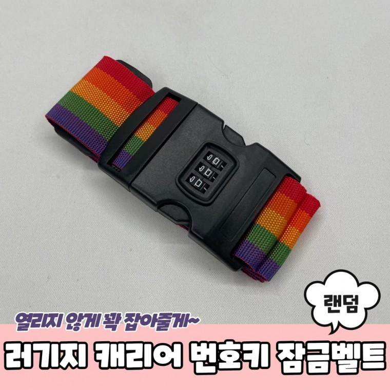 JPA 러기지 캐리어 번호키 잠금벨트