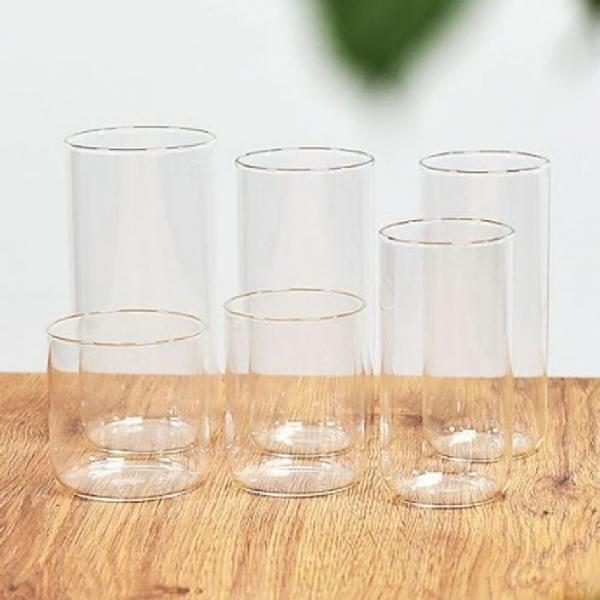 마카 유리컵 내열 유리잔 물컵 쥬스컵 물잔 500ml