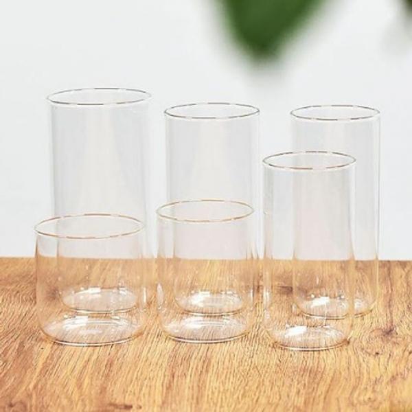 마카 유리컵 내열 유리잔 물컵 쥬스컵 물잔 700ml