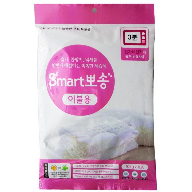 스마트 뽀송 이불용 습기제거 및 탈취제 105g 1개