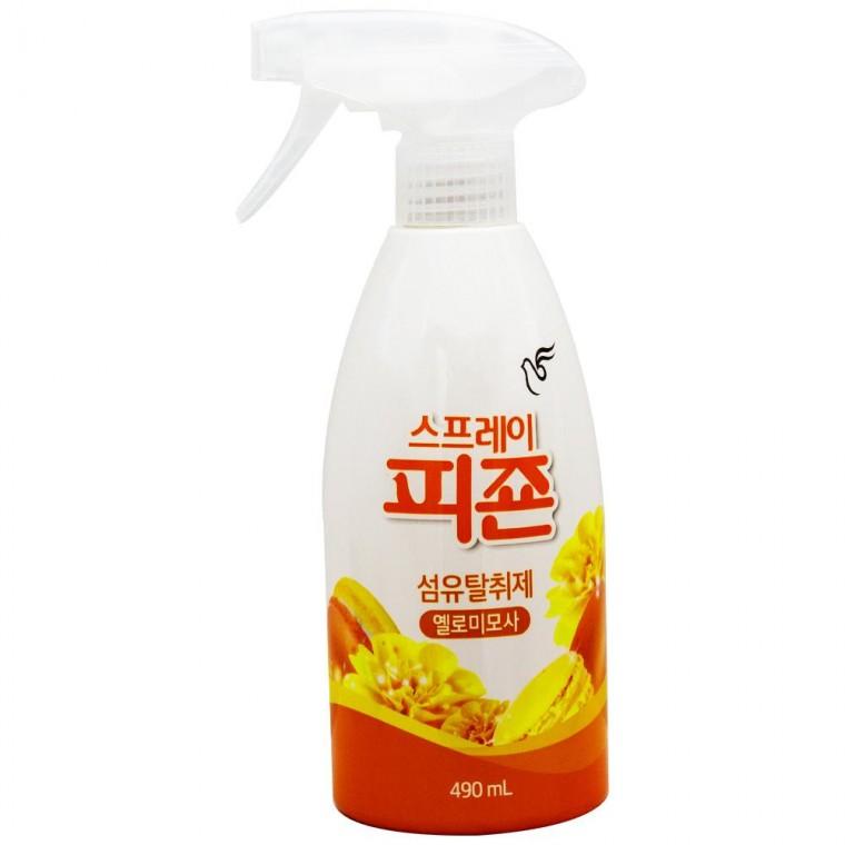 피죤 섬유 탈취제 스프레이형 옐로미모사 490ml