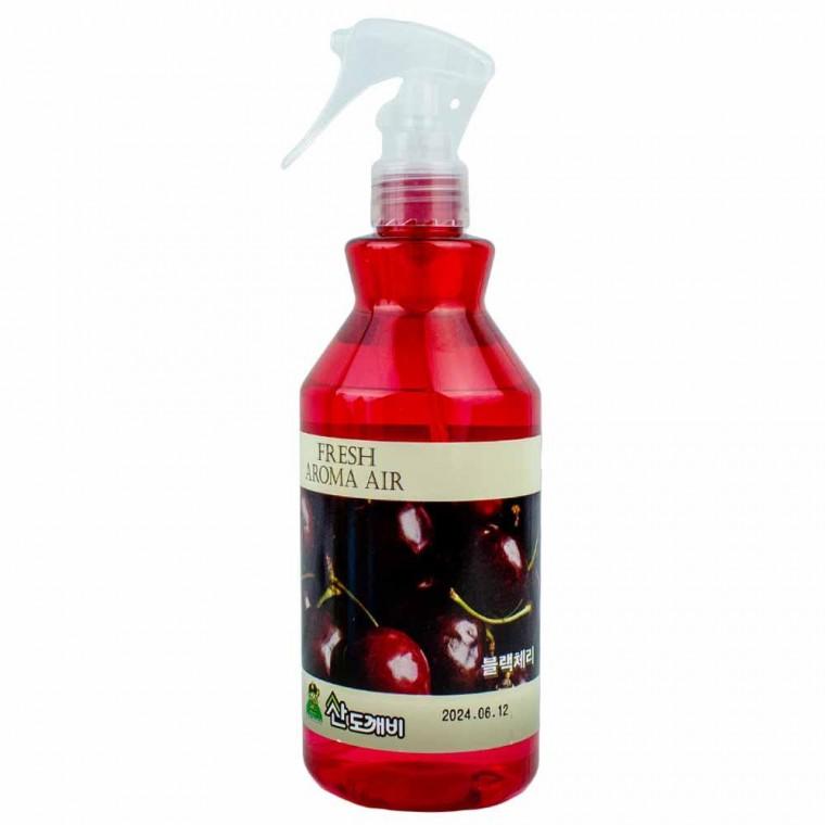 산도개비 후레쉬 아로마 에어 방향제 380ml-블랙체리