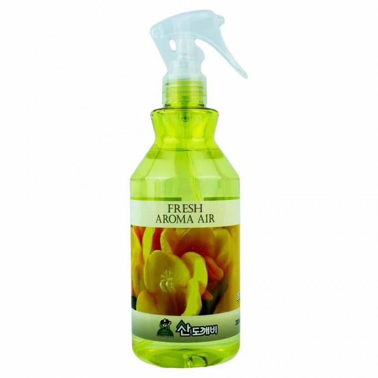 산도개비 후레쉬 아로마 에어 방향제 380ml-후리지아