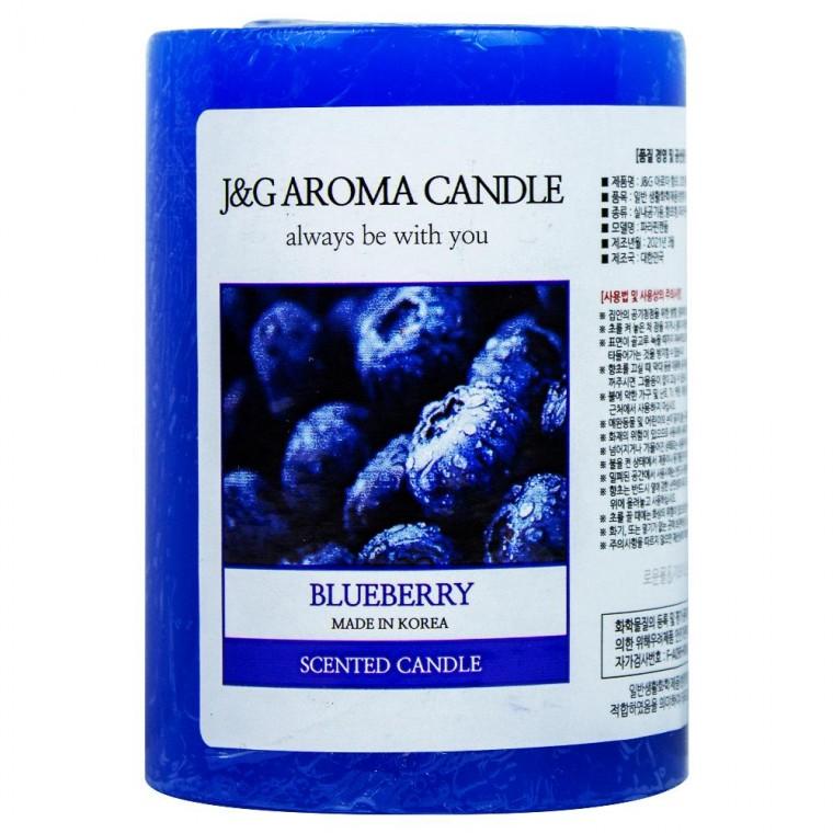제이앤지 아로마 향초 1호(블루베리) 120g