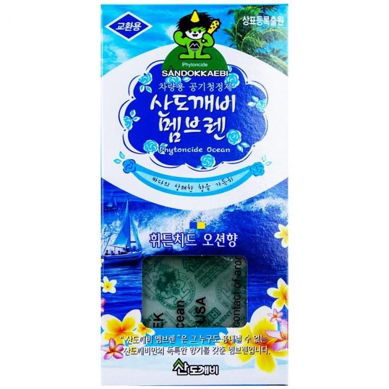산도개비 멤브렌 공기청정제 6g-휘튼치드 오션향