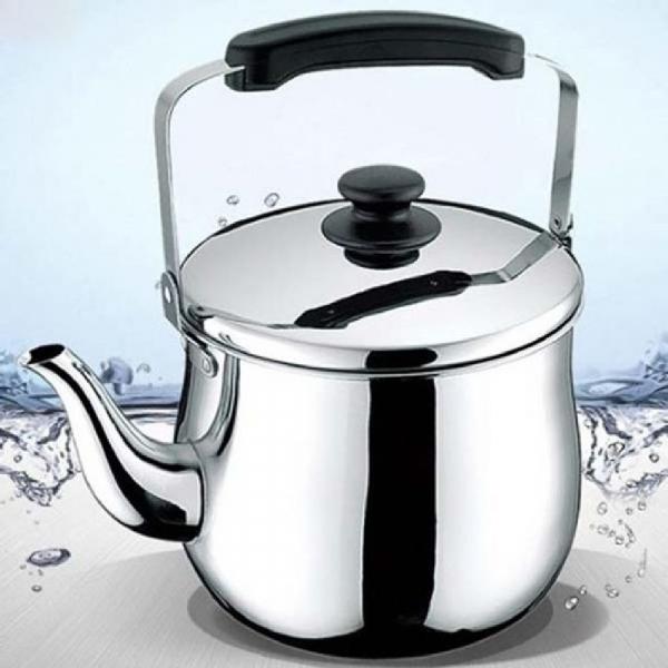 코카코 스텐 주전자 들통형 물 주전자 티포트 2.5L