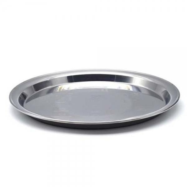 국산 스텐 쟁반 업소 서빙 원형 쟁반 트레이 170mm