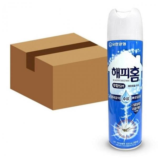 무향 수성 에어로솔 파리 모기 살충제 대용량 24개