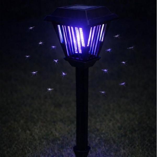 태양광 충전식 야외 LED 모기 해충 퇴치 정원등