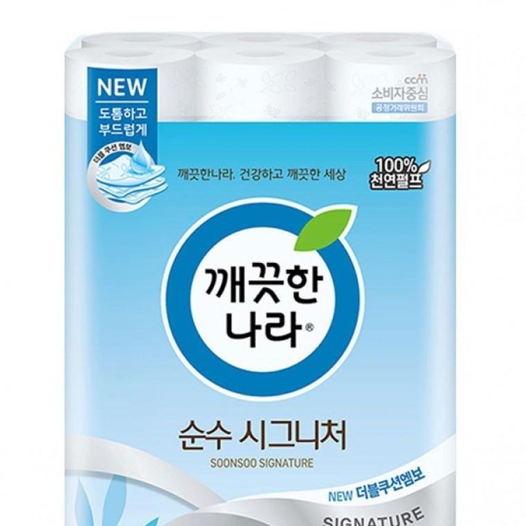 JU 깨끗한나라 순수 시그니처 27미터 30롤