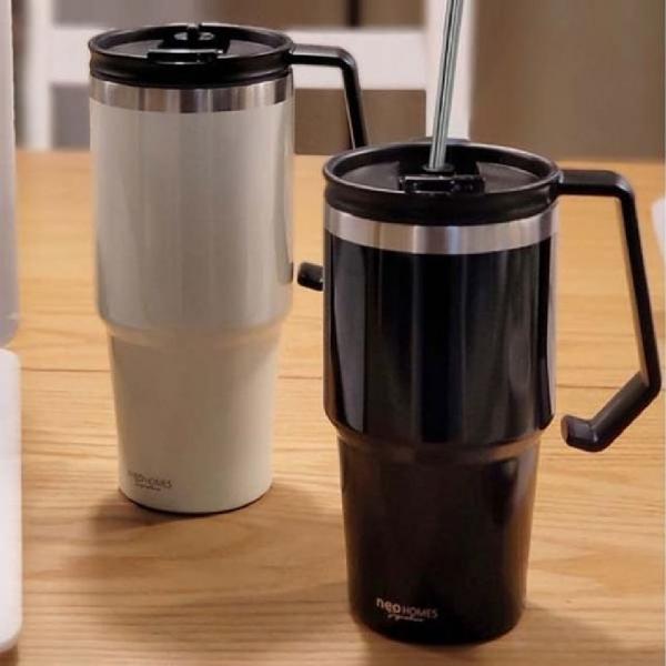 데일리 텀블러 보온 보냉 머그컵 보틀 블랙 600ml