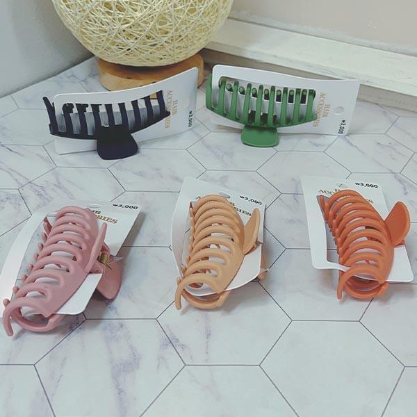 (ABM도매콜) 집게핀 02(색상랜덤)