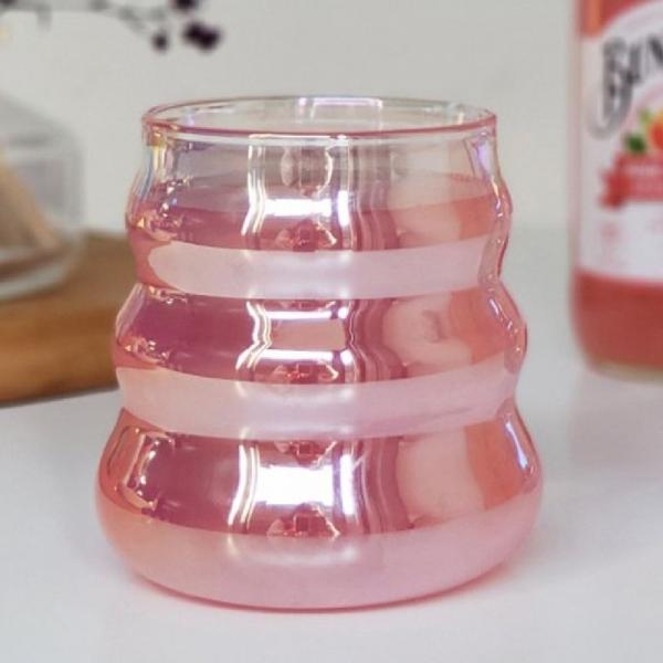 오로라 유리컵 커피컵 맥주잔 물컵 언더락잔 300ml