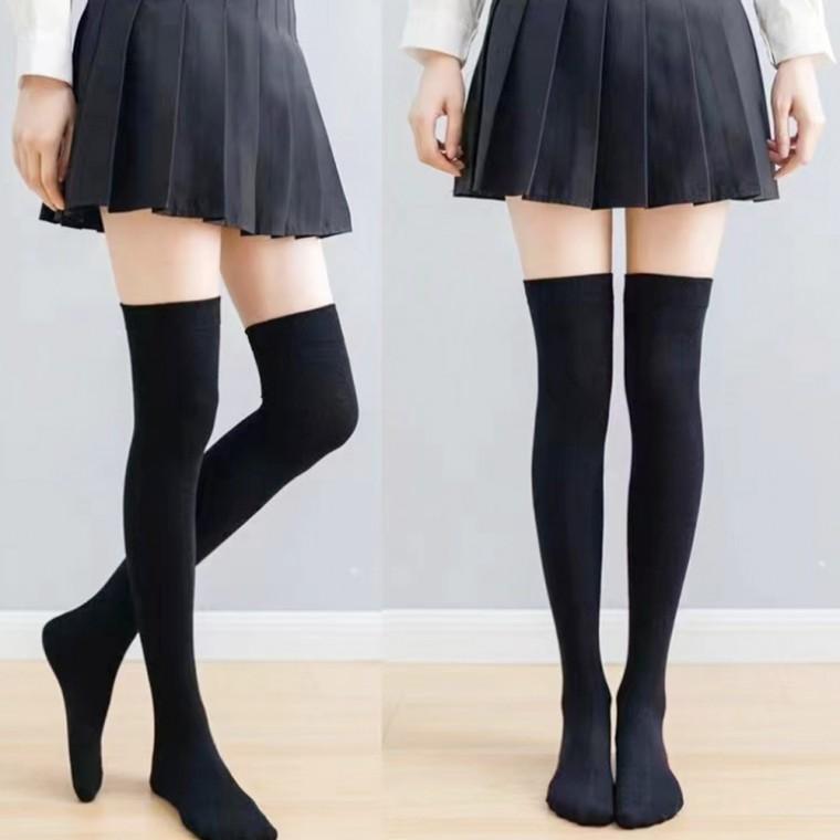 얇은소재 봄 여름 가을 허벅지양말 니삭스
