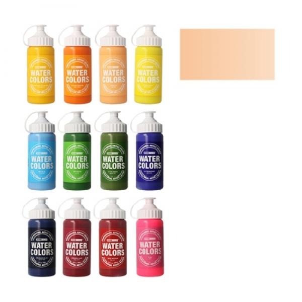 종이나라 비비드 수채화물감 220ml 에프리콧