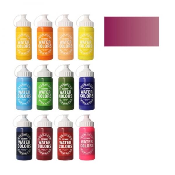 종이나라 비비드 수채화물감 220ml 크림슨레이크