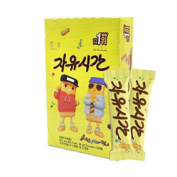 해태 자유시간 36gx12개 초코바