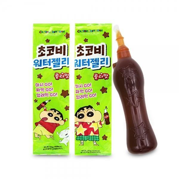 초코비 짜먹는젤리 콜라맛 140gx1개 얼려먹는젤리