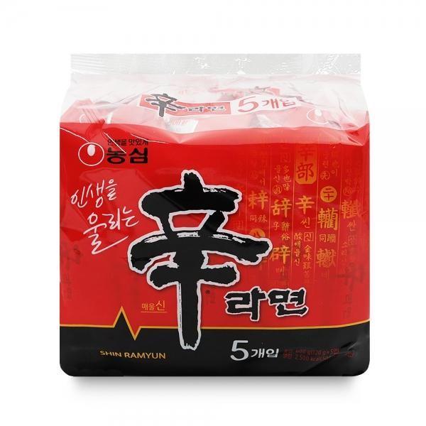 농심 신라면 120gx5개